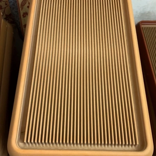 电木茶盘精品橙金木纹70-40-6，福利红茶206号