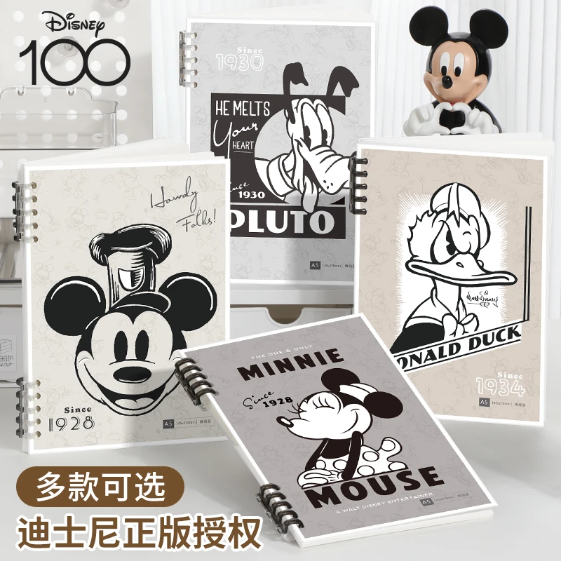 可拆卸轻薄A5活页本初中生专用防水卡通记事本