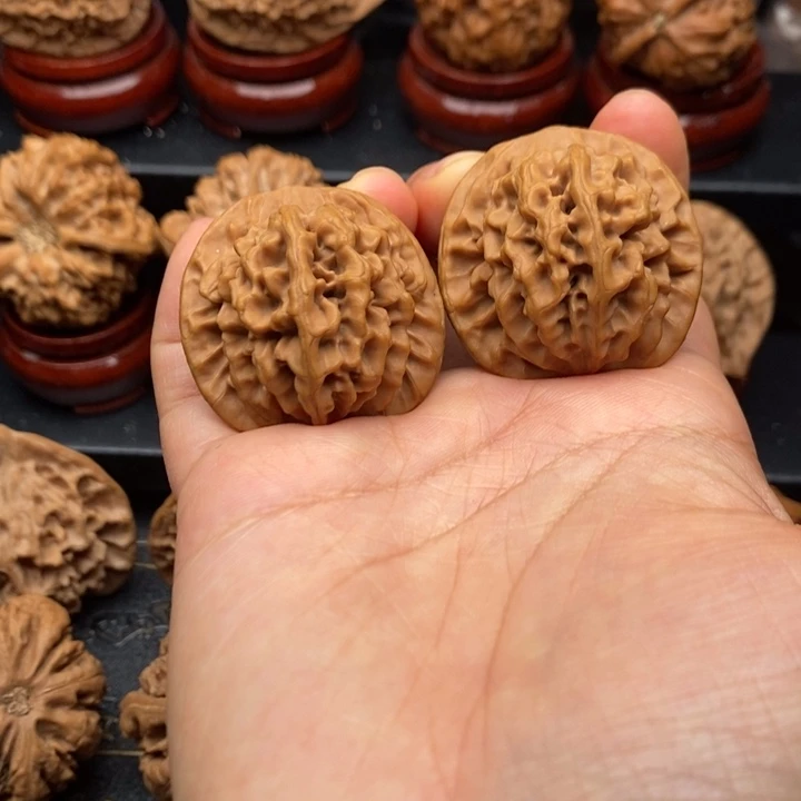 吊坠文玩核桃秦岭秦闷35无修