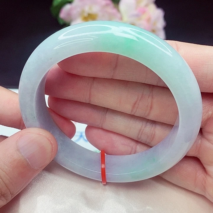 翡翠手镯未镶嵌58.6圈