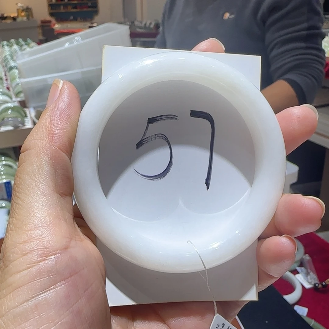 和田玉未镶嵌手镯922