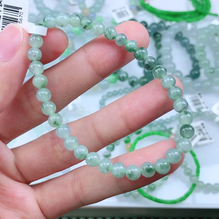 未镶嵌手链翡翠翡翠