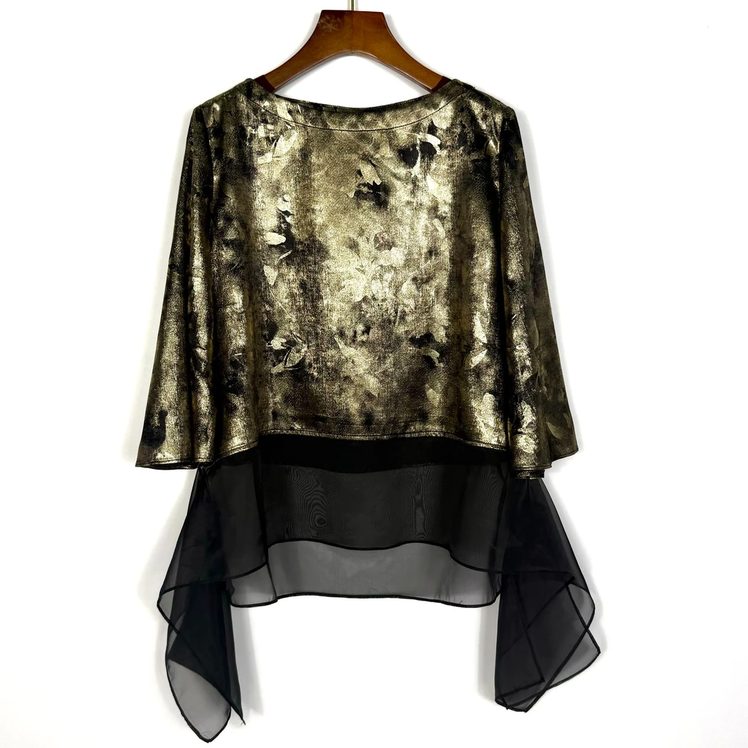 朱总原创设计XZS017焕彩金银上衣