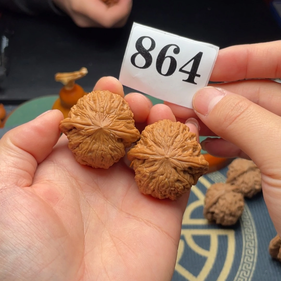 文玩核桃把件37铁锤864号