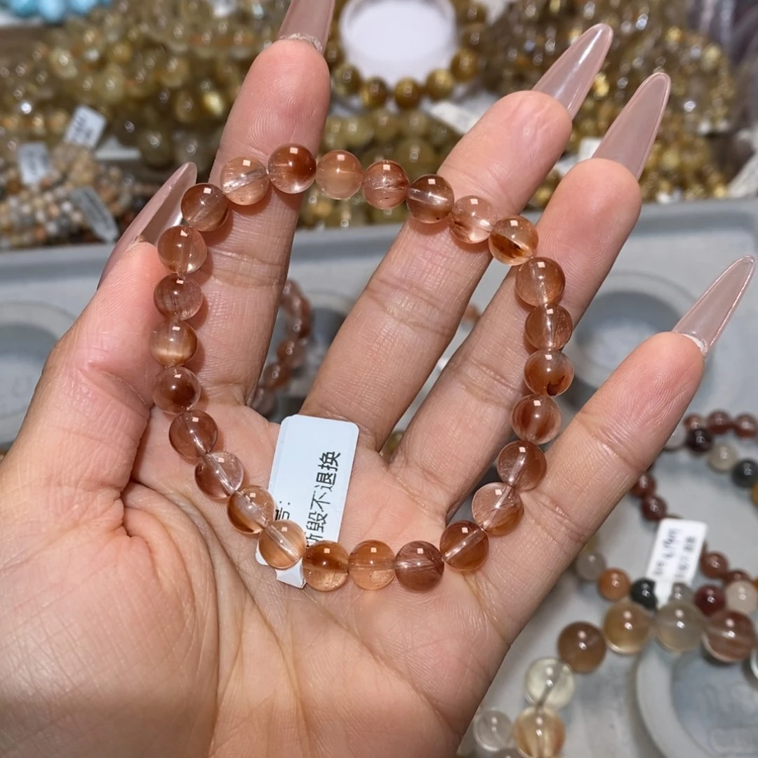 水晶手链未镶嵌爱****こ手链