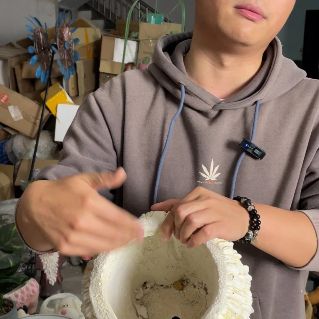 【闪购商品】陶瓷摆件奶油大象摆件
