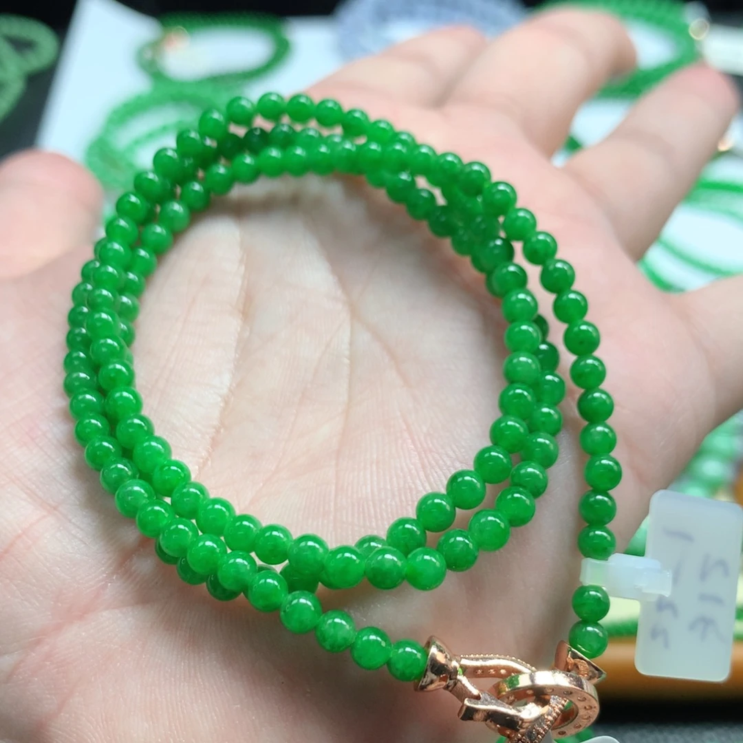 翡翠未镶嵌手链翡翠