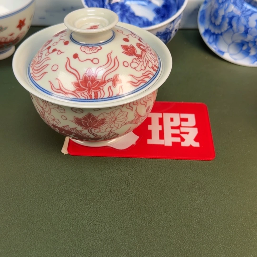 陶景德镇纯手绘茶具圆圆226