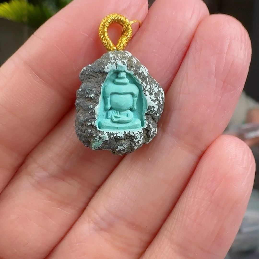 绿松石珠宝奇石未镶嵌