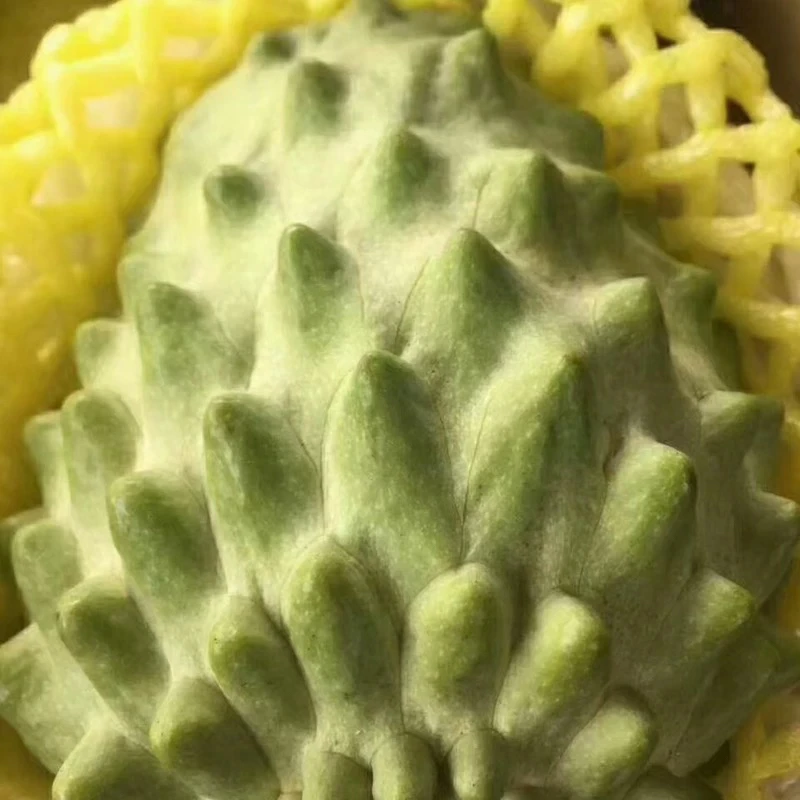 台湾释迦果高原新鲜凤梨释迦果香甜多汁如冰激凌般口感的水果食物