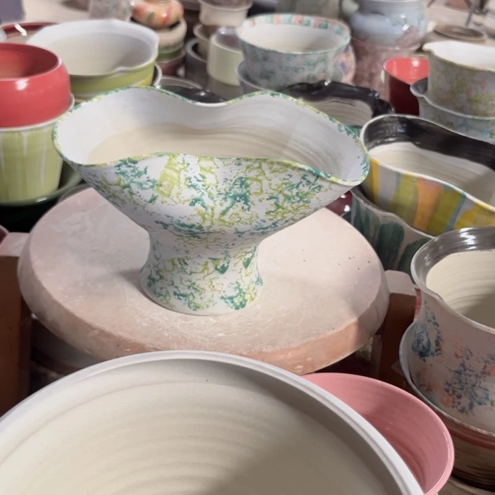 瓷片口19个13 景德镇陶瓷