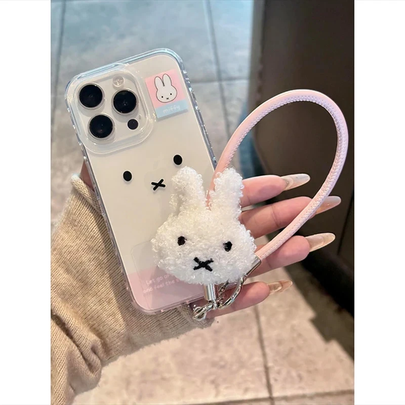 米菲兔表情适用iPhone16Promax透明15手机壳14苹果13卡通1211防摔