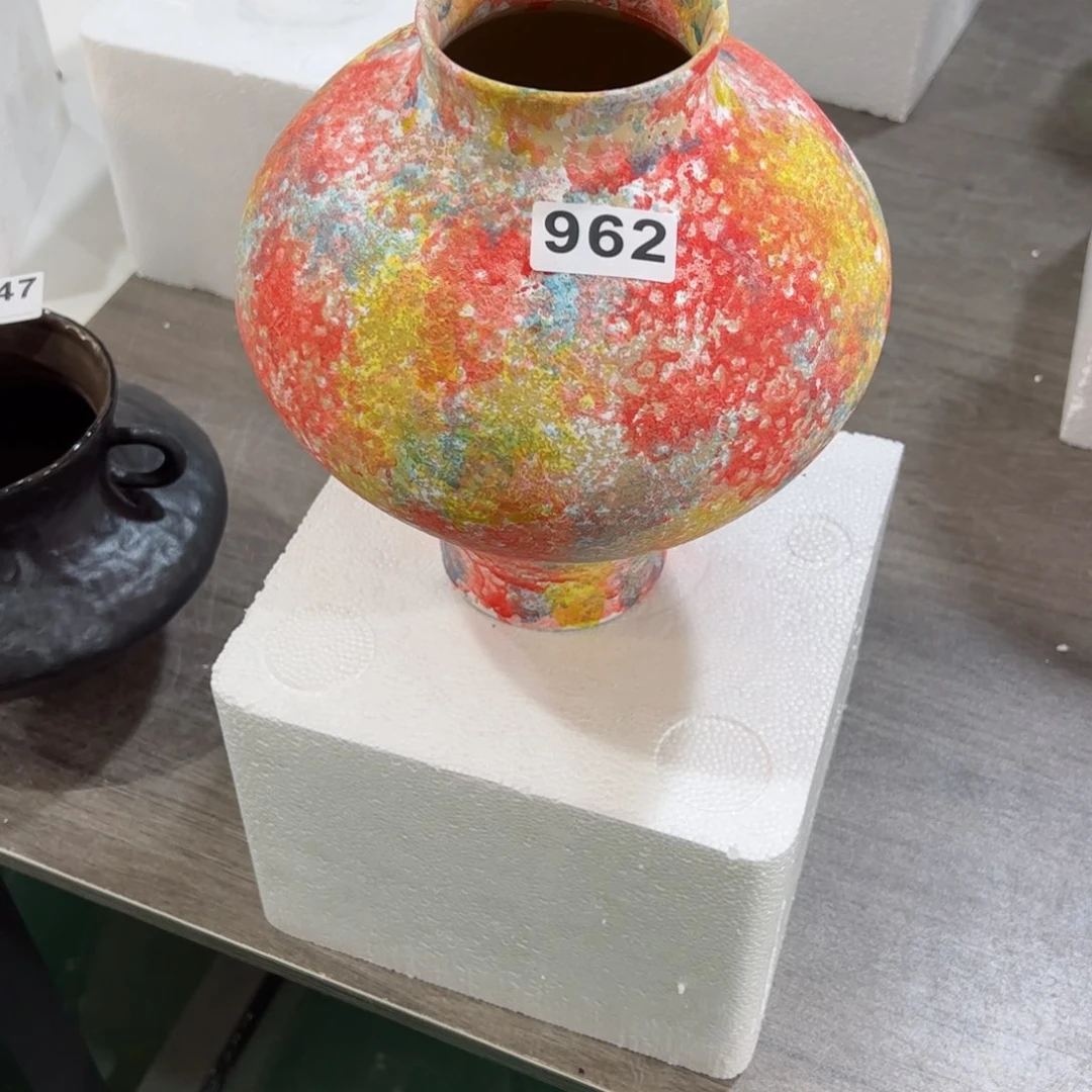 红陶X**秒口8高25无孔