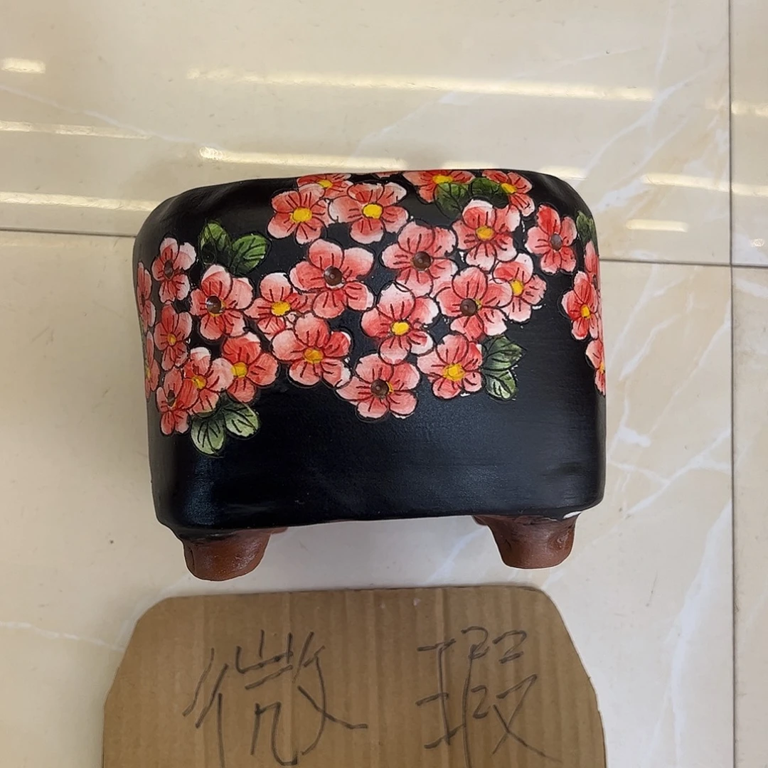 景德镇炫彩手绘口12高11.5