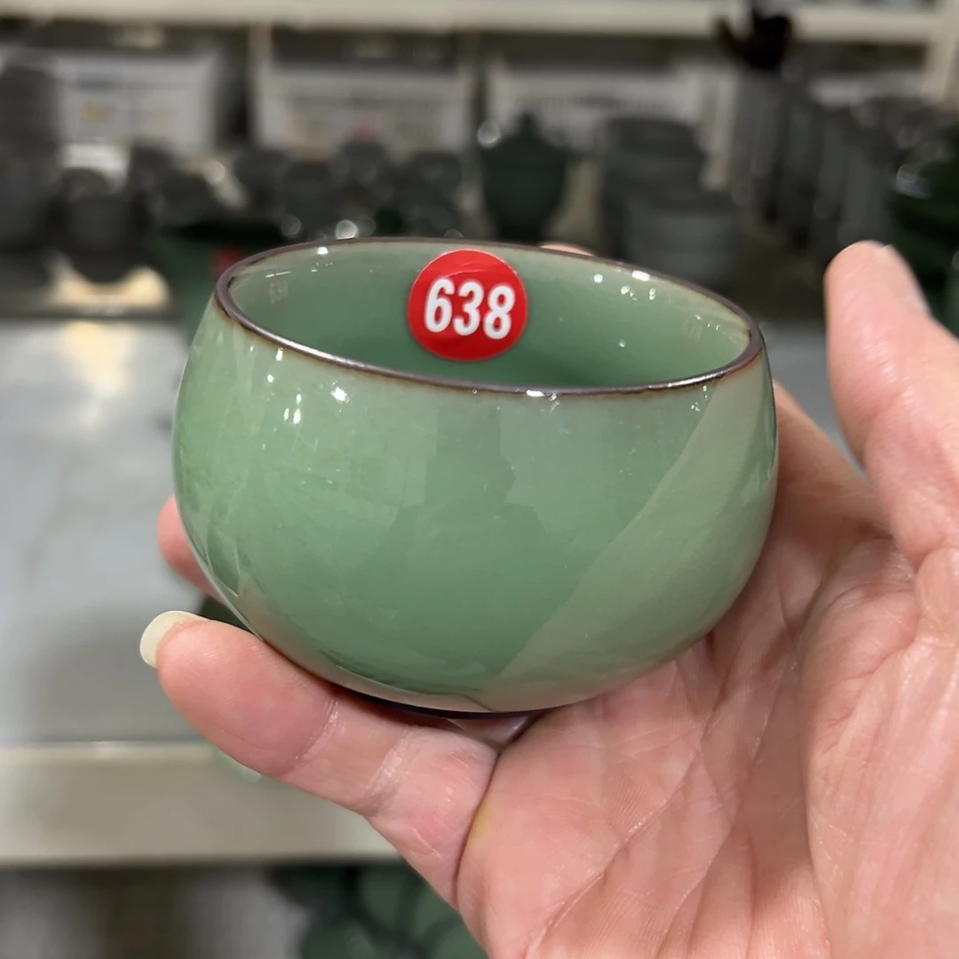 微瑕陶瓷茶壶茶杯家用