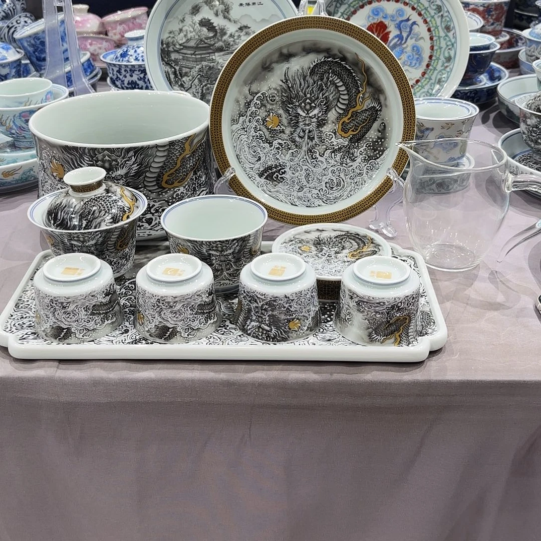瓷片景德镇瓷器精品展示活动