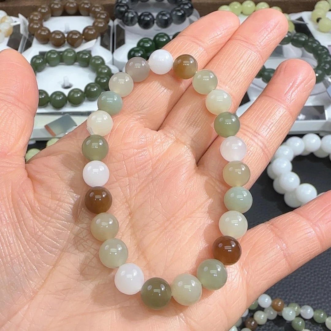 和田玉手链未镶嵌