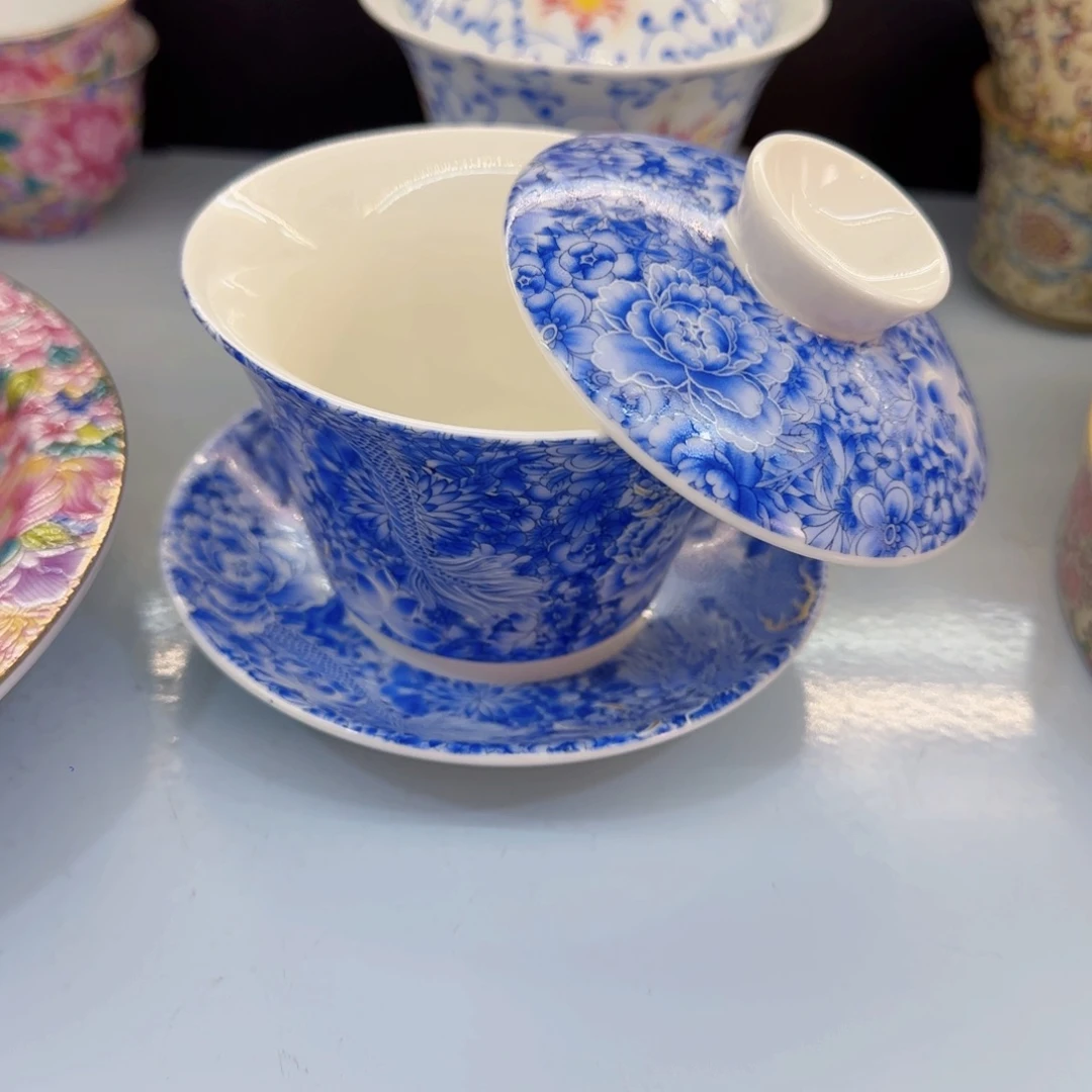 这些盖碗真好看！！！