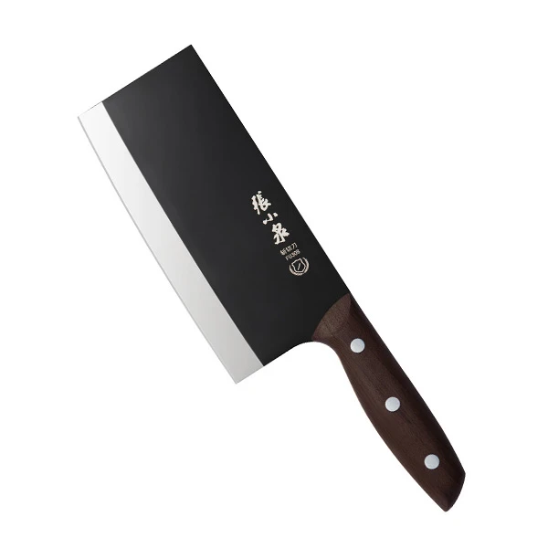 张小泉菜刀明星同款黑武士爆款超快厨房防生锈斩切家用菜刀1把