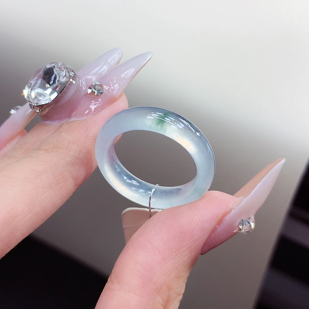 翡翠戒指未镶嵌18号