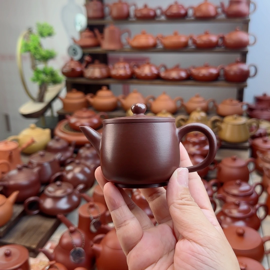 没***行茶壶紫砂朱泥壶茶具套装家用茶具