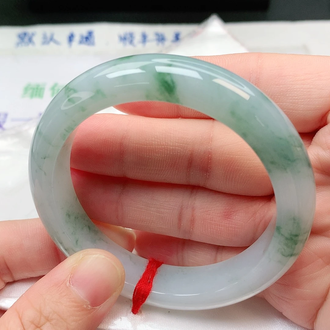 未镶嵌手镯翡翠52-54圈