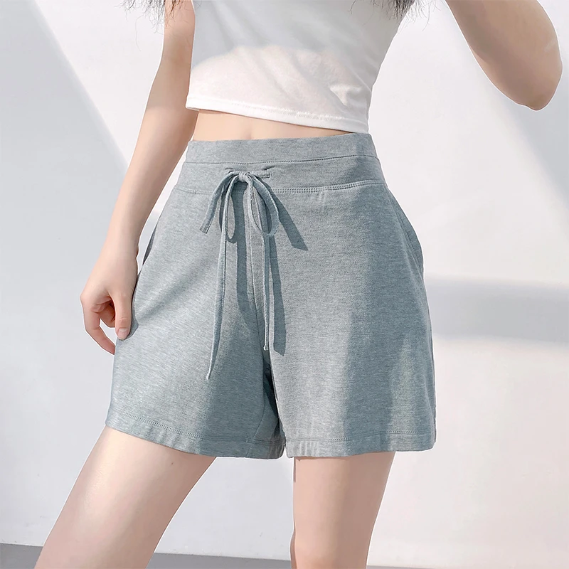 【大春子外贸原单】欧美32度莫代尔棉家居短裤大码胖MM运动家居睡裤