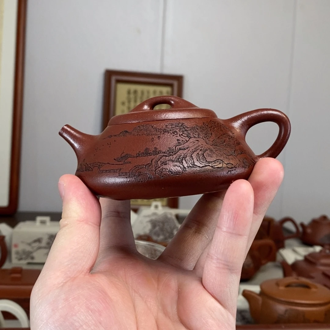 茶壶紫砂原矿泥料传统工艺制作