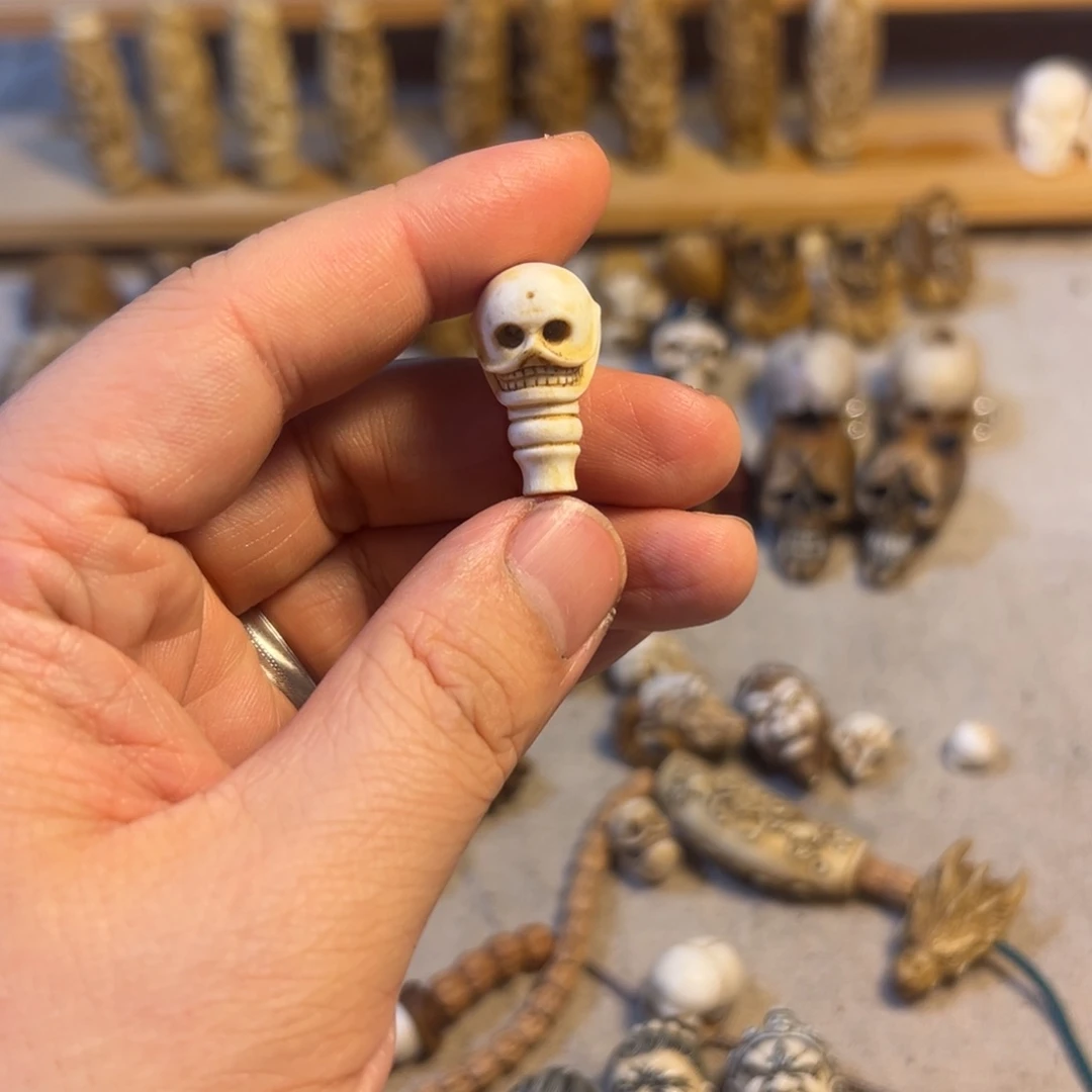 B***g手串/手链鹿骨14尸陀林三通