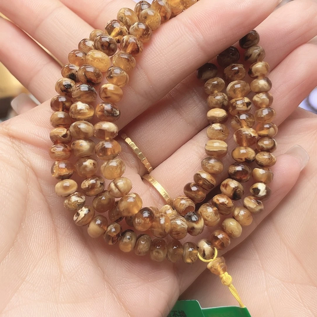 琥珀未镶嵌裸石6+