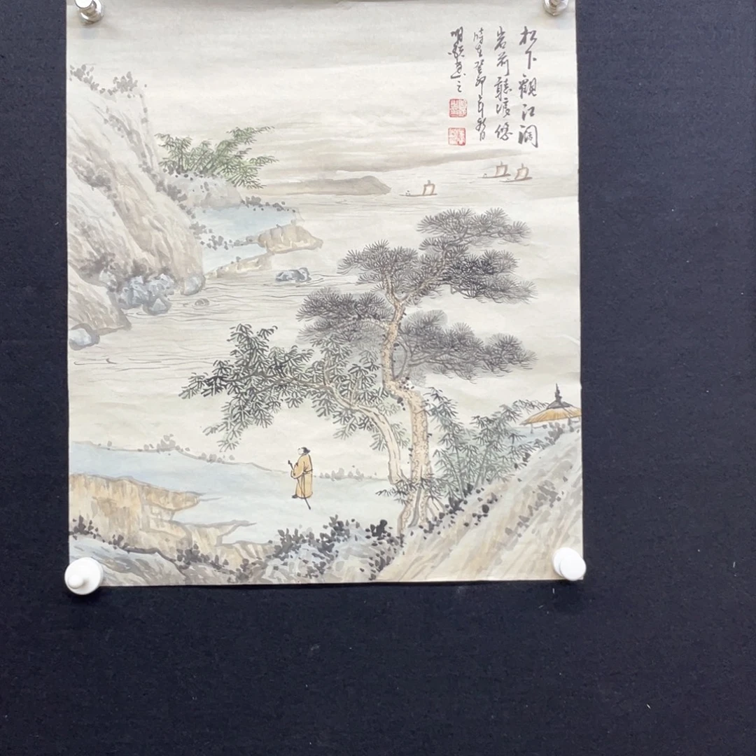 国画手绘国画，精品仿古山水