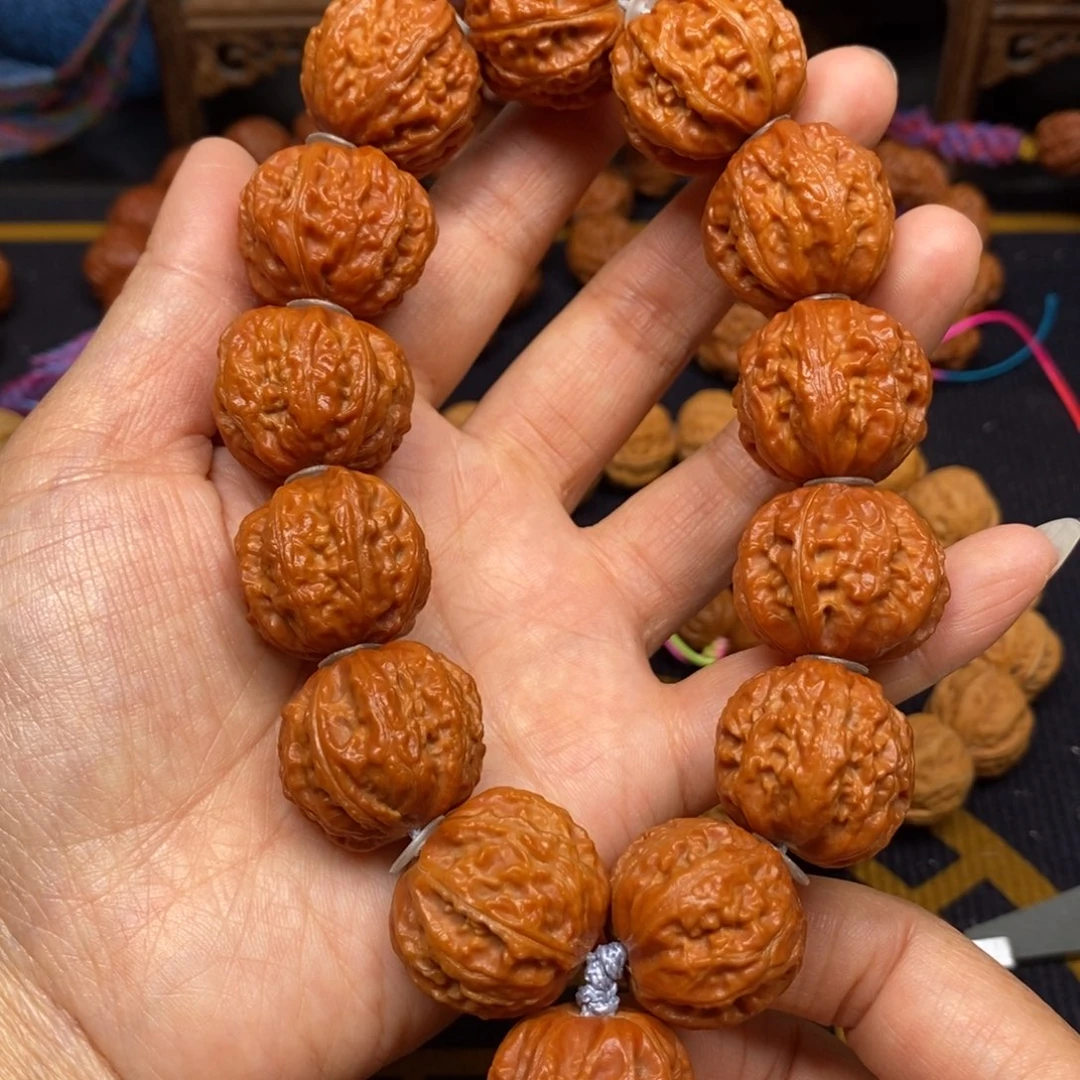 桃核手串M****e麒麟粗筋八棱