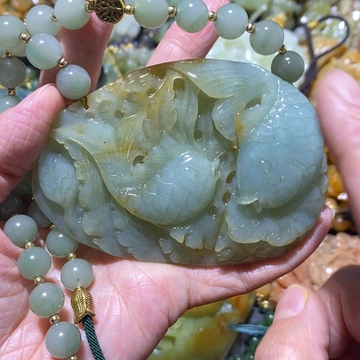 岫玉岫玉吊坠未镶嵌