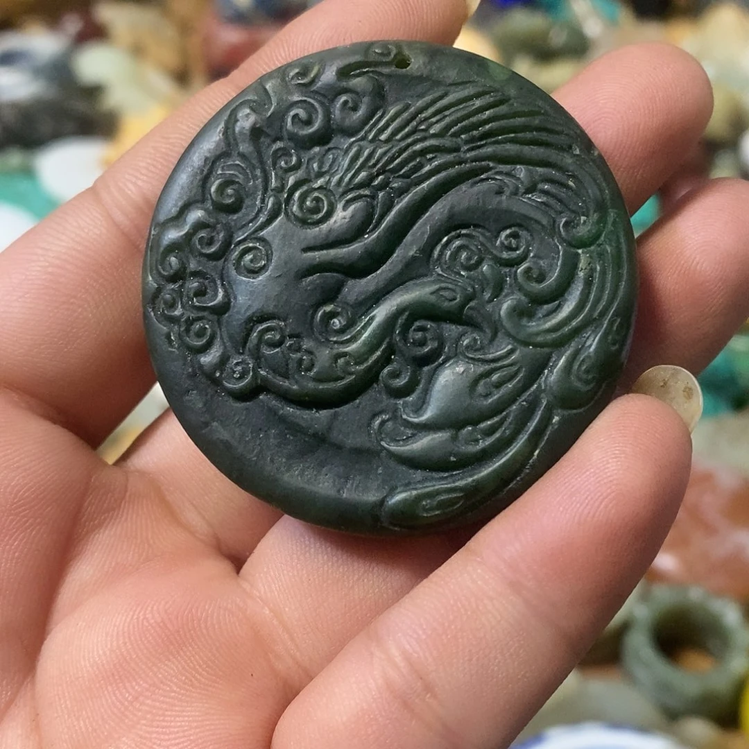 和田玉（糖玉）未镶嵌挂件