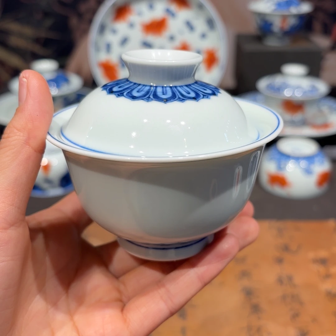 手工手绘陶瓷茶具