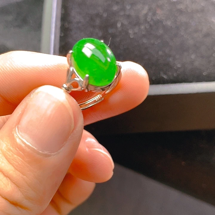 【闪购商品】翡翠银S925镶嵌颈饰翡翠