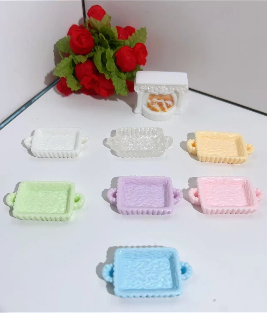 DLM定制立体小方盘DIY手工制作发夹咕卡手机壳饰品配饰件材料