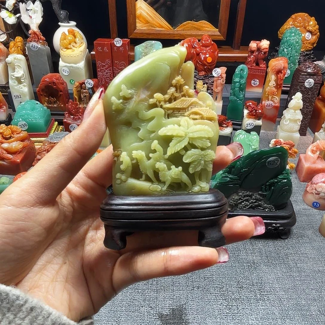 印石昌化石寿山石印章