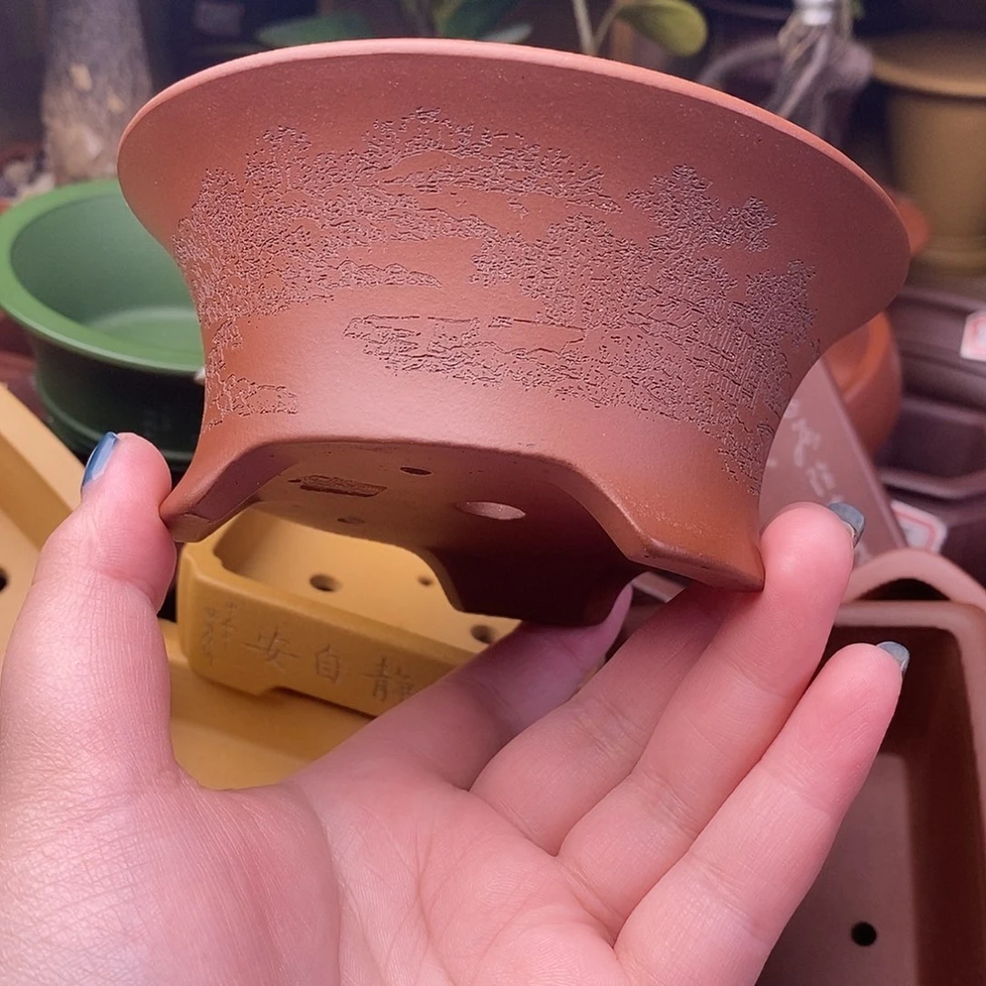 琉璃手工艺品宜兴紫砂精品花盆