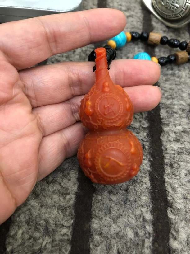 出入平安葫芦吊坠挂件车挂手把件