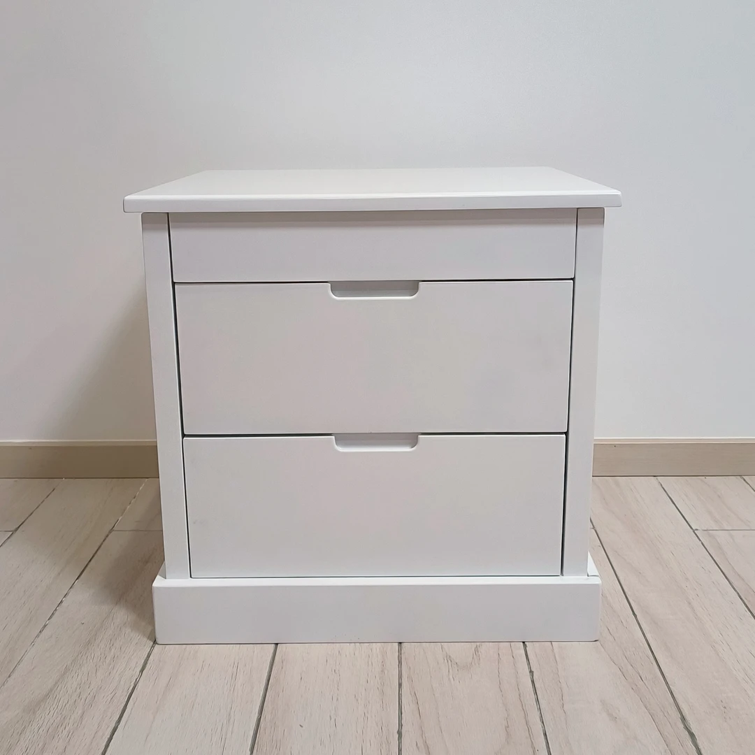 暗格床头柜NFC开锁多功能床头柜白色带锁烤漆