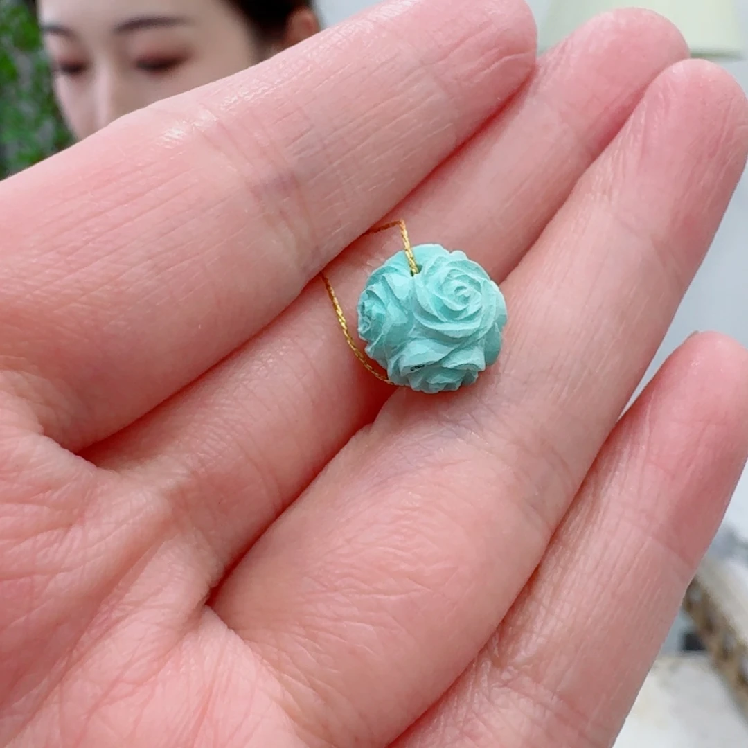 未镶嵌绿松石珠宝奇石