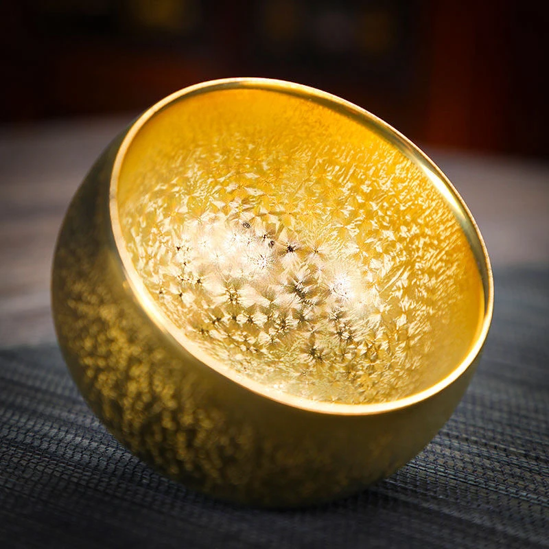 建盏冰花釉主人杯