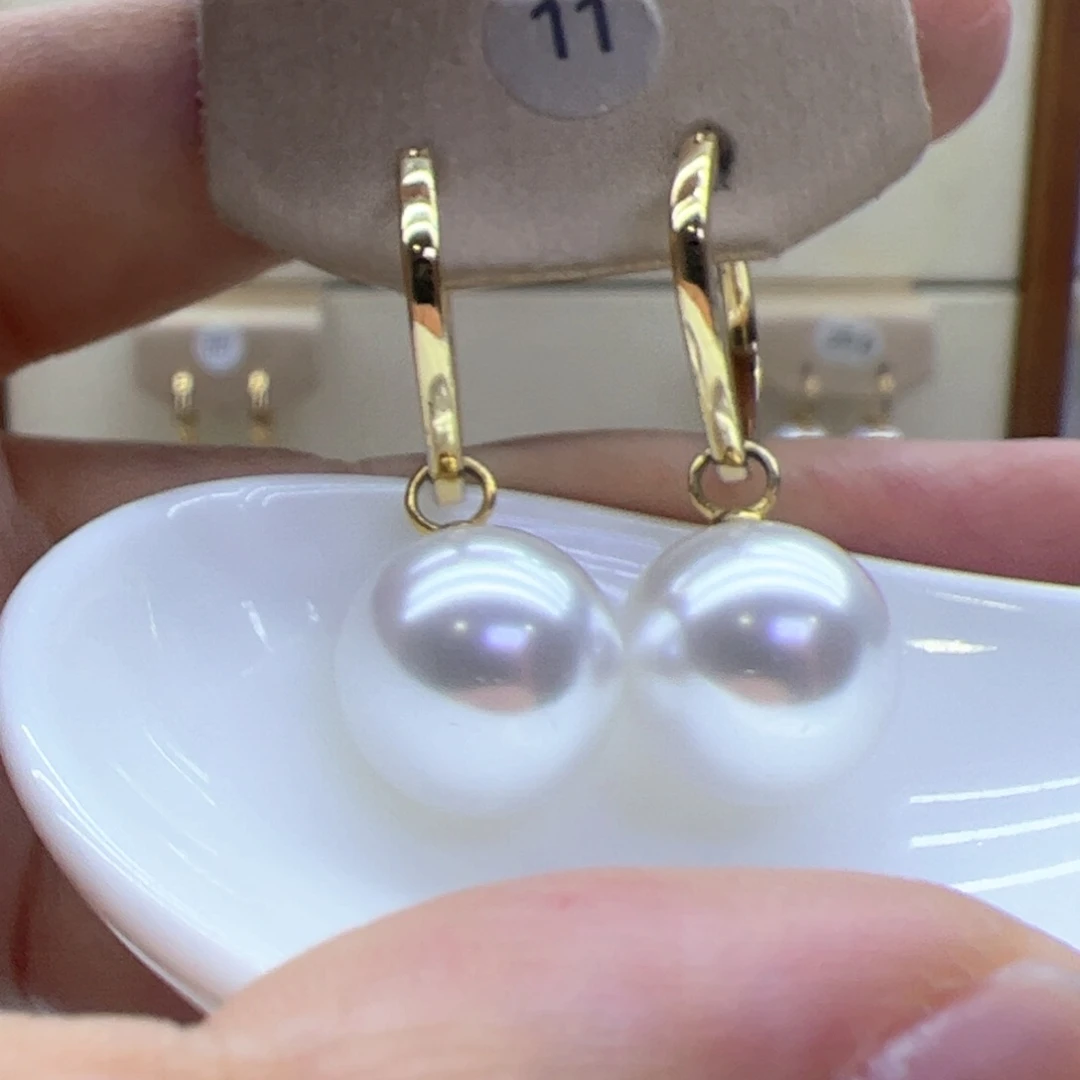 未镶嵌淡水珍珠耳饰