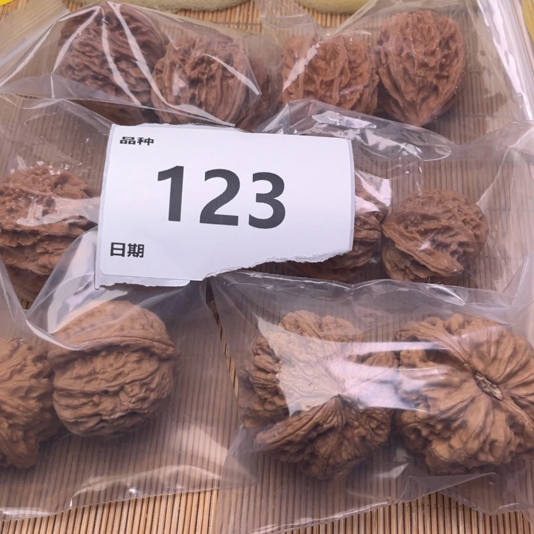 文玩核桃把件123号6对带练手粗筋