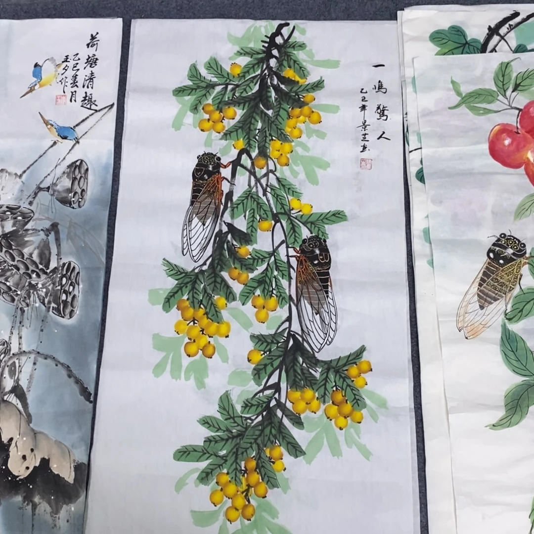 国画100✖️50一鸣惊人画画画画画