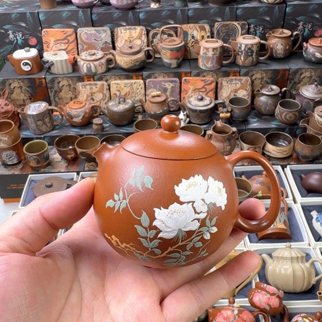 茶壶紫砂150cc原矿精工半手