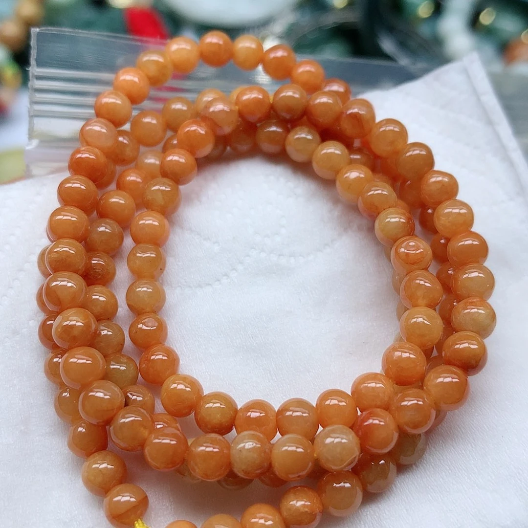 翡翠颈饰未镶嵌手串