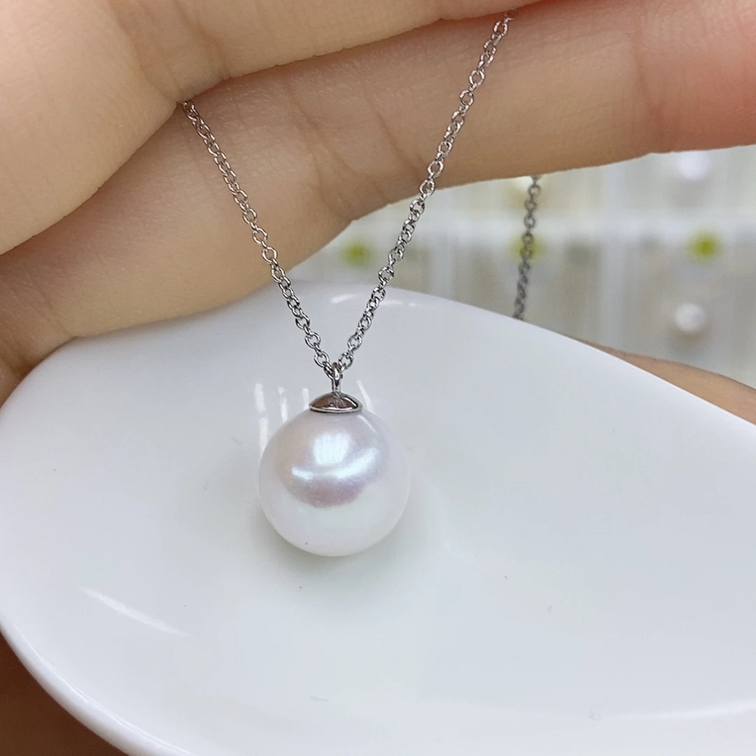 淡水珍珠颈饰合金