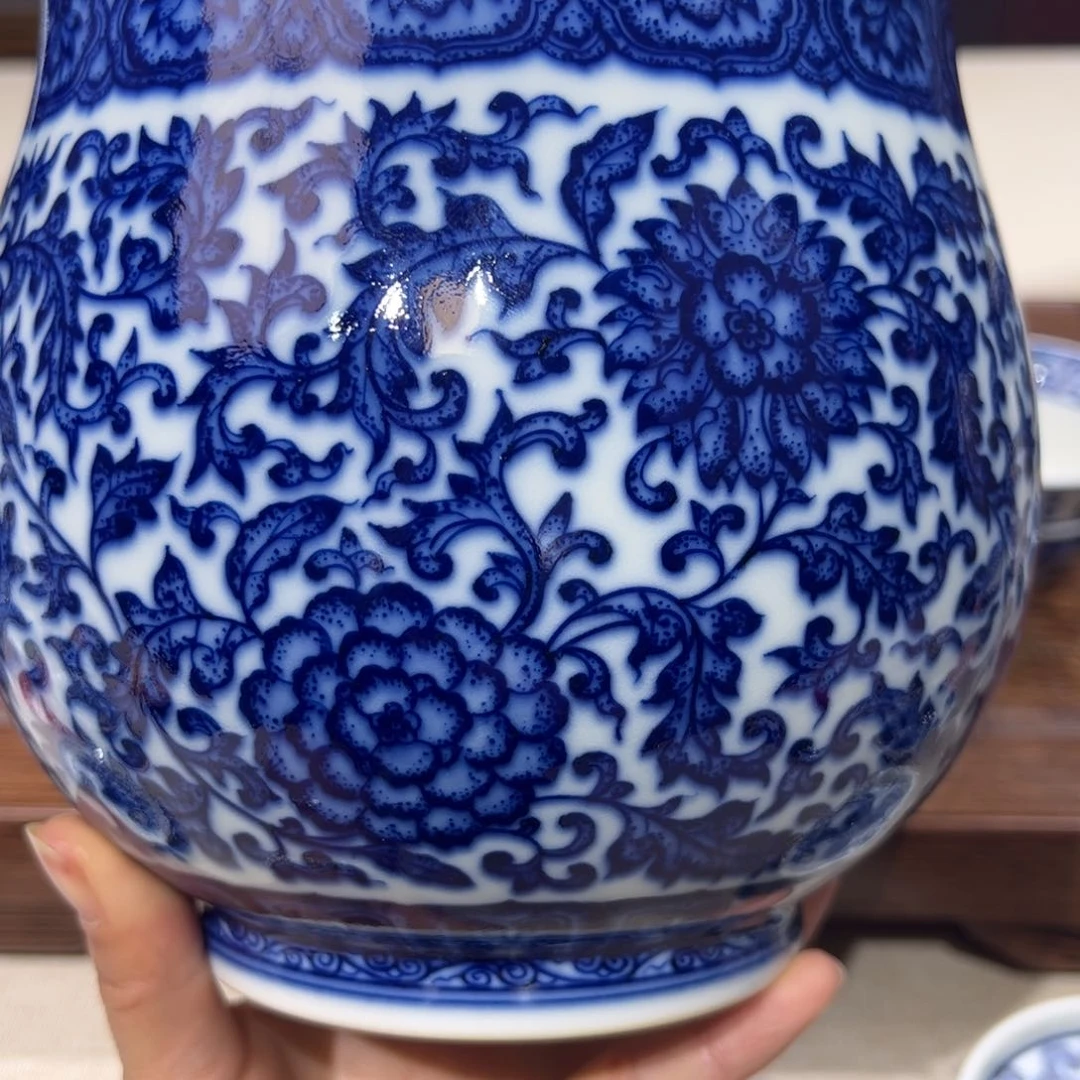 小**雨十四级……缠枝莲大水洗